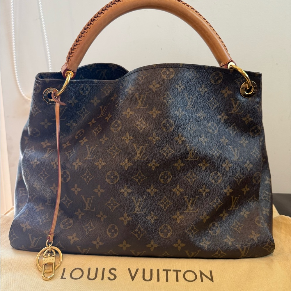 Louis Vuitton Dark Brown Monogram Shoulder Bag